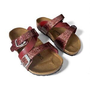 Birkenstock Salina Sandal In Cosmic Sparcle Mix Port EU 26 US C 7 Toddler Girls